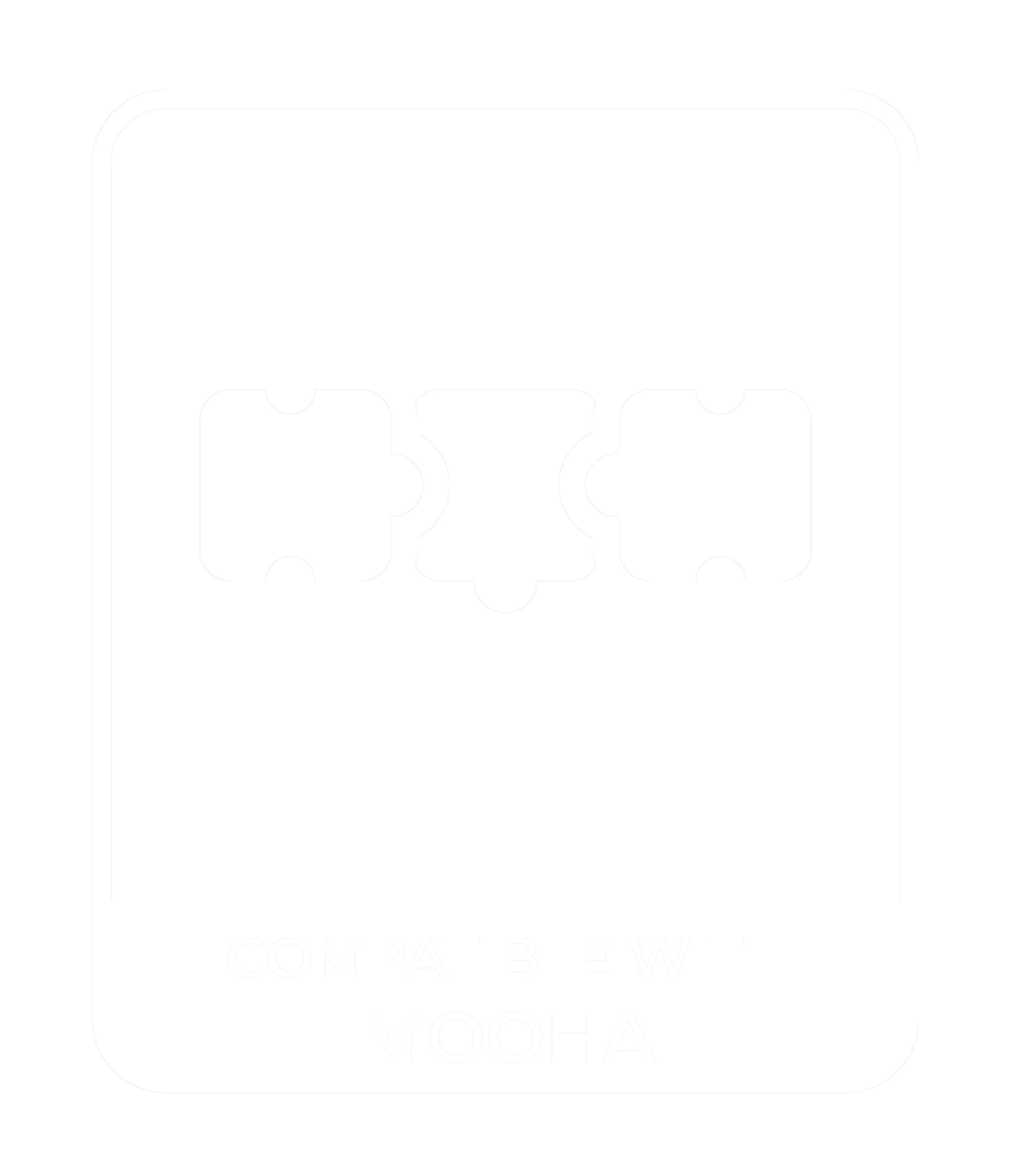 Compatible With Mooha - Icon - White